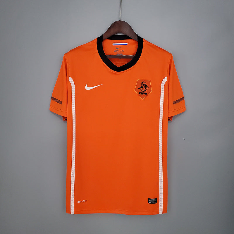 Camisa Holanda Retrô 2010 Laranja