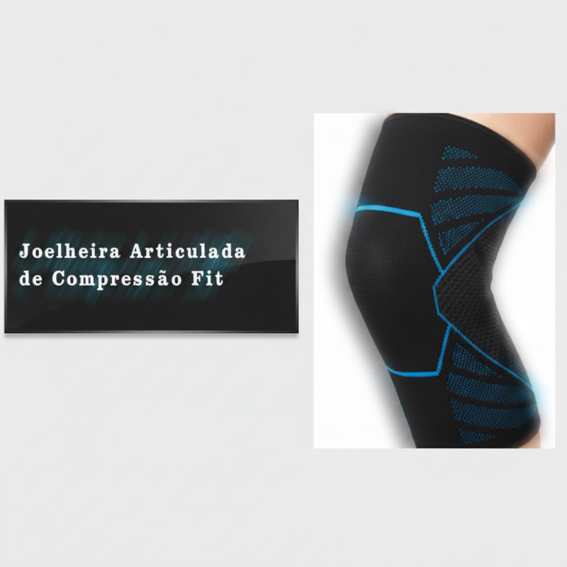 Joelheira Articulada de Compressão Fit
